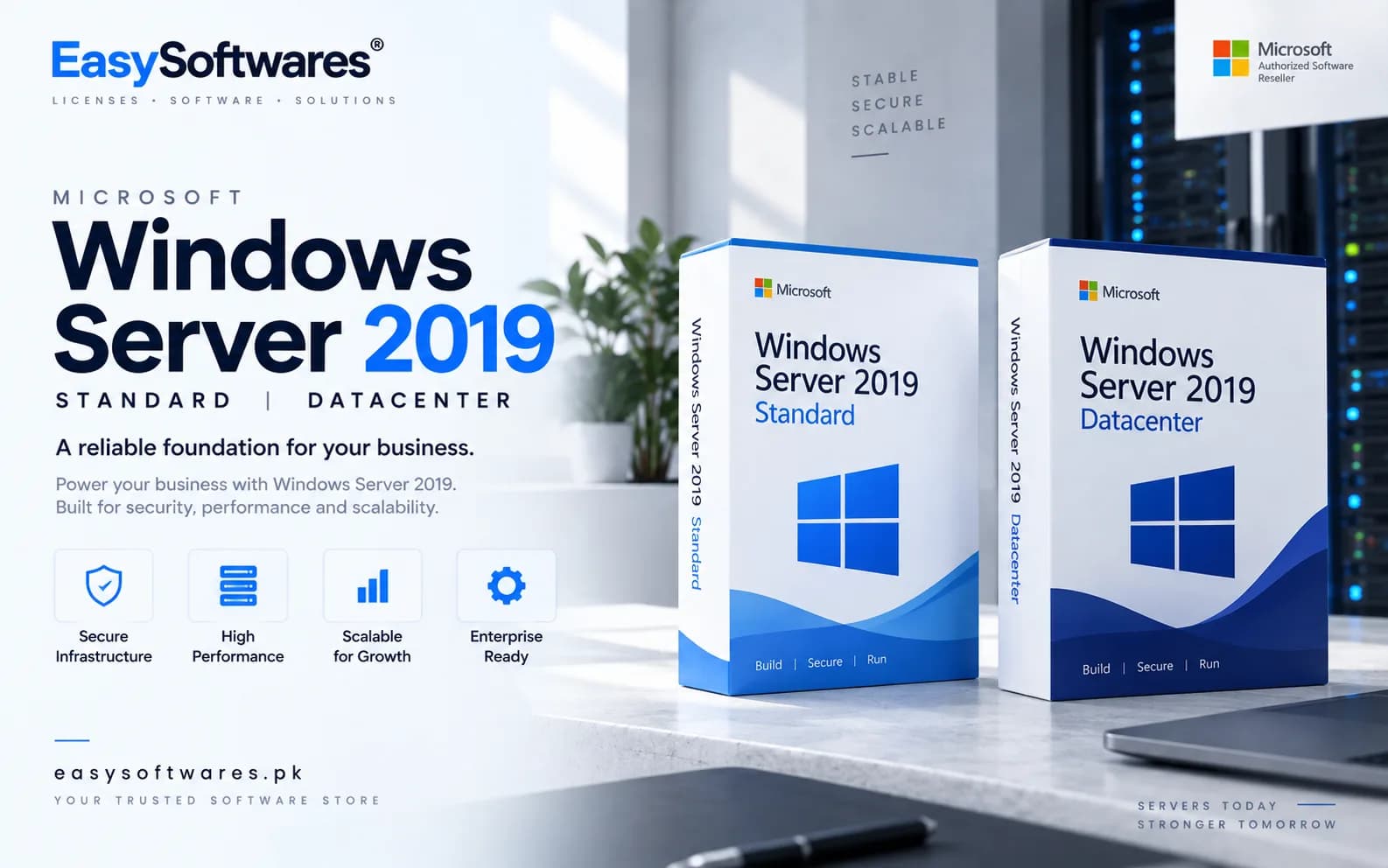 Windows Server 2019 Standard - Datacenter Official Activation Key