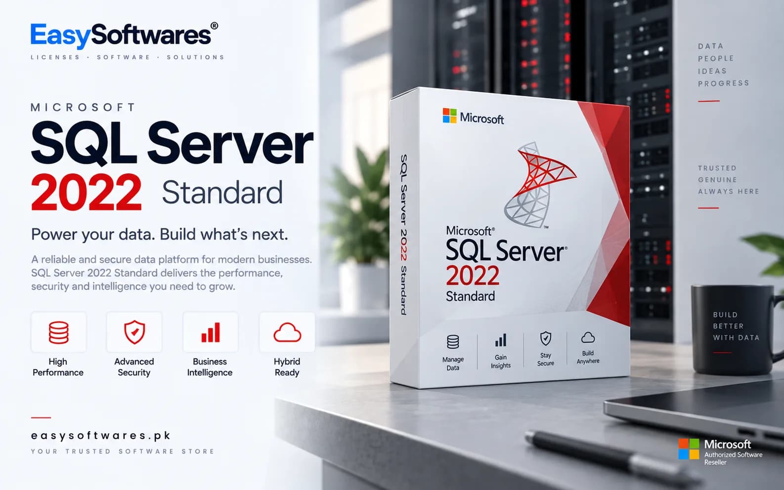 Microsoft SQL Server 2022 Standard Official Product Key